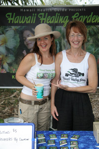 Volunteers at the Hawaii Healing Garden Big Island